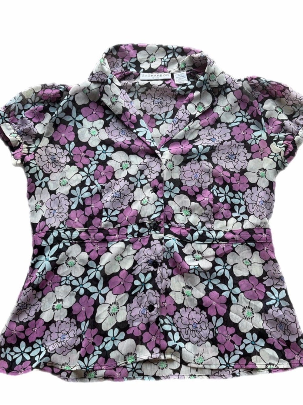floral pastel blouse shirt by sagharbor 🌸